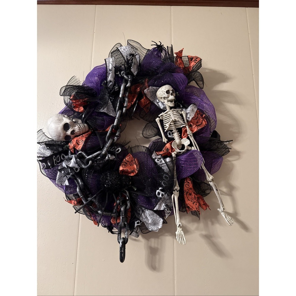 Halloween Door Wreath